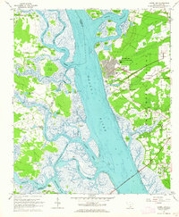 Download a high-resolution, GPS-compatible USGS topo map for Laurel Bay, SC (1964 edition)