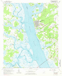 Download a high-resolution, GPS-compatible USGS topo map for Laurel Bay, SC (1972 edition)