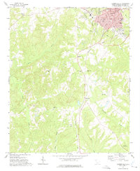 Download a high-resolution, GPS-compatible USGS topo map for Laurens South, SC (1975 edition)