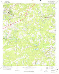 Download a high-resolution, GPS-compatible USGS topo map for Lexington, SC (1974 edition)