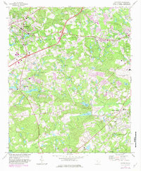 Download a high-resolution, GPS-compatible USGS topo map for Lexington, SC (1983 edition)