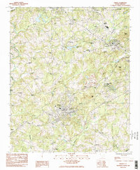 Download a high-resolution, GPS-compatible USGS topo map for Liberty, SC (1983 edition)