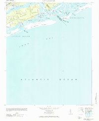 Download a high-resolution, GPS-compatible USGS topo map for Little River, SC (1971 edition)