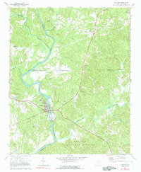 Download a high-resolution, GPS-compatible USGS topo map for Lockhart, SC (1991 edition)