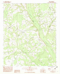 Download a high-resolution, GPS-compatible USGS topo map for Lodge, SC (1983 edition)
