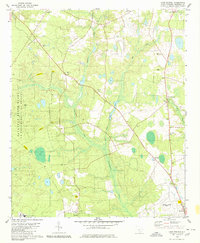 preview thumbnail of historical topo map of Barnwell County, SC in 1979