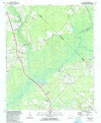 Download a high-resolution, GPS-compatible USGS topo map for Longs, SC (1991 edition)