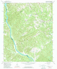 Download a high-resolution, GPS-compatible USGS topo map for Lowndesville, SC (1989 edition)