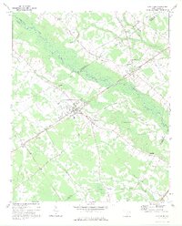 1973 Map of Lynchburg, 1975 Print