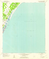 Download a high-resolution, GPS-compatible USGS topo map for Magnolia Beach, SC (1962 edition)