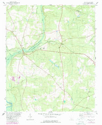 Download a high-resolution, GPS-compatible USGS topo map for Martin, SC (1989 edition)