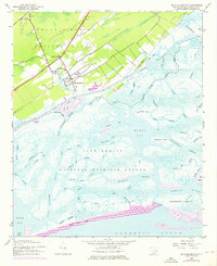 Download a high-resolution, GPS-compatible USGS topo map for Mc Clellanville, SC (1976 edition)