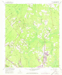 preview thumbnail of historical topo map of Berkeley County, SC in 1957