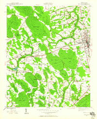 Download a high-resolution, GPS-compatible USGS topo map for Mullins, SC (1960 edition)