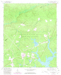 preview thumbnail of historical topo map of Barnwell County, SC in 1963