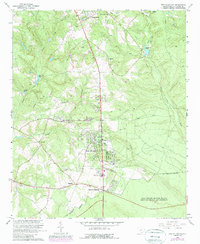 Download a high-resolution, GPS-compatible USGS topo map for New Ellenton, SC (1989 edition)