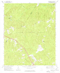 preview thumbnail of historical topo map of Newberry County, SC in 1969