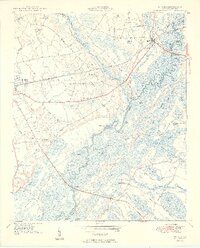 1950 Map of Nichols