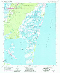 Download a high-resolution, GPS-compatible USGS topo map for North Island, SC (1986 edition)