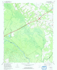 preview thumbnail of historical topo map of Dillon County, SC in 1972