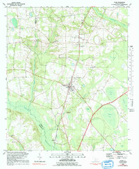Download a high-resolution, GPS-compatible USGS topo map for Olar, SC (1992 edition)