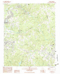 Download a high-resolution, GPS-compatible USGS topo map for Pacolet, SC (1983 edition)