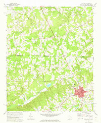 Download a high-resolution, GPS-compatible USGS topo map for Pageland, SC (1973 edition)