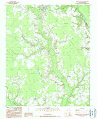 Download a high-resolution, GPS-compatible USGS topo map for Pamplico South, SC (1990 edition)