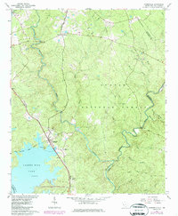 Download a high-resolution, GPS-compatible USGS topo map for Parksville, SC (1987 edition)