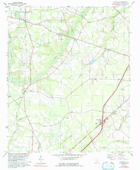 Download a high-resolution, GPS-compatible USGS topo map for Paxville, SC (1992 edition)