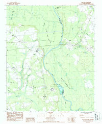 Download a high-resolution, GPS-compatible USGS topo map for Pee Dee, SC (1987 edition)