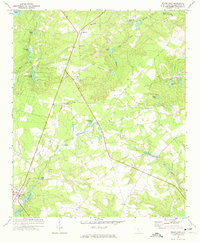 Download a high-resolution, GPS-compatible USGS topo map for Pelion East, SC (1974 edition)