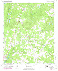 Download a high-resolution, GPS-compatible USGS topo map for Pelion East, SC (1982 edition)