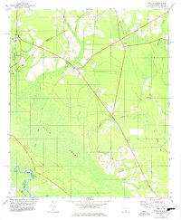 Download a high-resolution, GPS-compatible USGS topo map for Pineland, SC (1978 edition)