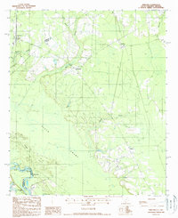 Download a high-resolution, GPS-compatible USGS topo map for Pineland, SC (1988 edition)