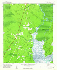 Download a high-resolution, GPS-compatible USGS topo map for Plantersville, SC (1962 edition)