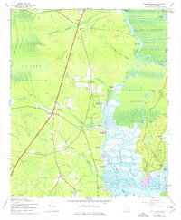 Download a high-resolution, GPS-compatible USGS topo map for Plantersville, SC (1976 edition)