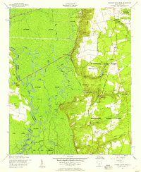 preview thumbnail of historical topo map of Sumter County, SC in 1953