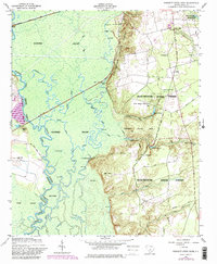 Download a high-resolution, GPS-compatible USGS topo map for Poinsett State Park, SC (1983 edition)