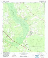 Download a high-resolution, GPS-compatible USGS topo map for Pringletown, SC (1992 edition)