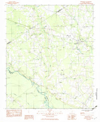 Download a high-resolution, GPS-compatible USGS topo map for Reevesville, SC (1983 edition)