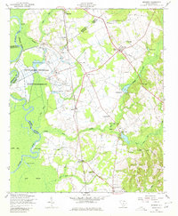 Download a high-resolution, GPS-compatible USGS topo map for Rembert, SC (1980 edition)