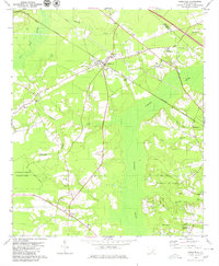 preview thumbnail of historical topo map of Ridgeville, SC in 1979