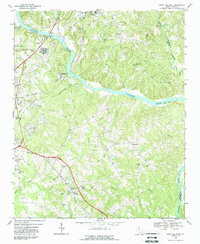 Download a high-resolution, GPS-compatible USGS topo map for Rock Hill East, SC (1988 edition)