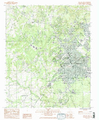 Download a high-resolution, GPS-compatible USGS topo map for Rock Hill West, SC (1985 edition)