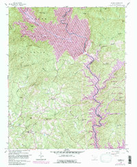 Download a high-resolution, GPS-compatible USGS topo map for Salem, SC (1988 edition)