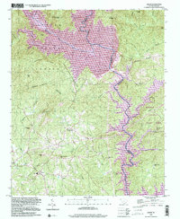 Download a high-resolution, GPS-compatible USGS topo map for Salem, SC (2000 edition)