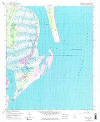 Download a high-resolution, GPS-compatible USGS topo map for Santee Point, SC (1976 edition)