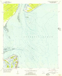 Download a high-resolution, GPS-compatible USGS topo map for Savannah Beach North, SC (1956 edition)