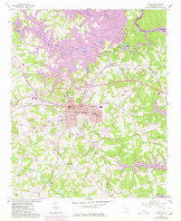 Download a high-resolution, GPS-compatible USGS topo map for Seneca, SC (1980 edition)